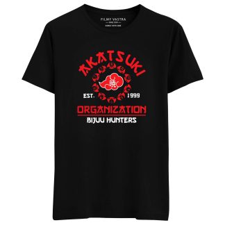 Akatsuki Organization Naruto Black T-Shirt