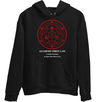 Alchemy's First Law Black Hoodie