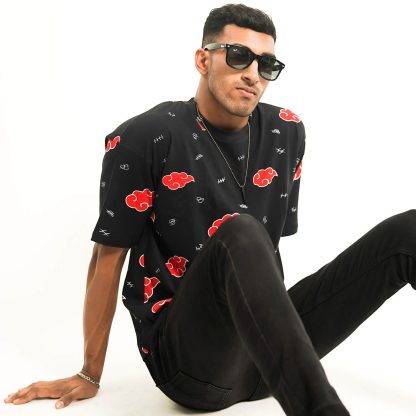 Akatsuki All Over Print Oversized Unisex T-Shirt - Image 6