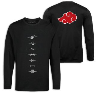 Naruto Anti Village Symbols Full Sleeve T-Shirt