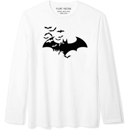 Bats Flying Full Sleeve T-Shirt - Image 2