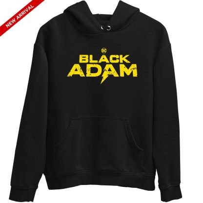 Black Adam Logo Black Hoodie