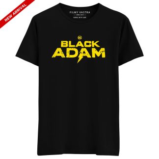 Black Adam Logo Black T-Shirt