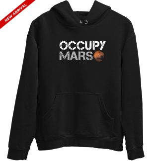 Occupy Mars Black Hoodie