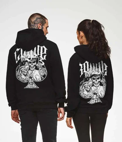 Filmy Vastra Bonnie & Clyde Tattoo Couple Hoodie (Pack of 2) - Image 3