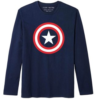 Classic Captain America Full Sleeve T-Shirt