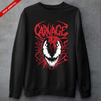 Carnage Black Sweatshirt