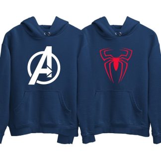 Avenger Classic + I am Spiderman Combo Hoodies