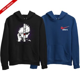 Gojo Satoru Text & Jutsu It Combo Hoodies