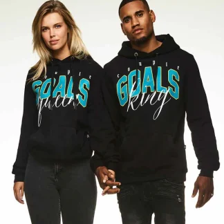 Filmy Vastra King & Queen Couple Goals 01 Hoodie (Price for 2 pcs)