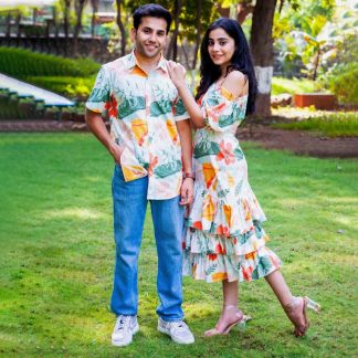 Blossom Companions Cotton Couple Dress