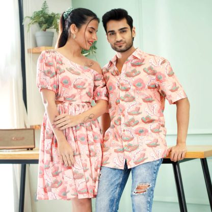Flower Park Couple Dress