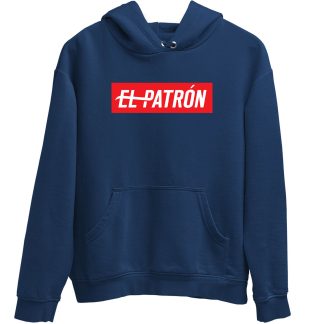 El Patron “The Boss” Blue Hoodie