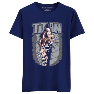 Eren Yeager Titan Blue T-Shirt