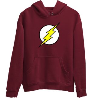 Flash Burgundy Hoodie