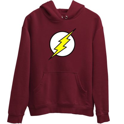 Flash Burgundy Hoodie