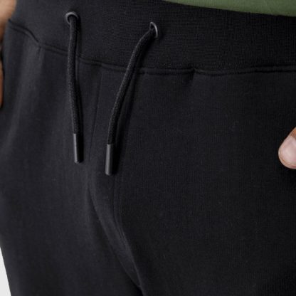 Plain Black T-Shirt and Jogger Combo Set - Image 3