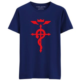 Fullmetal Alchemist Logo Blue T-Shirt