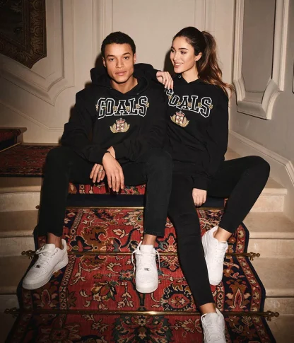 Filmy Vastra Couple Goals Design Hoodie (Pack of 2) - Image 2