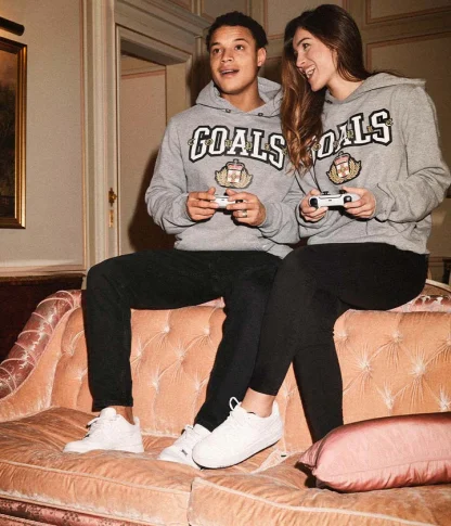 Filmy Vastra Couple Goals Design Hoodie (Pack of 2)