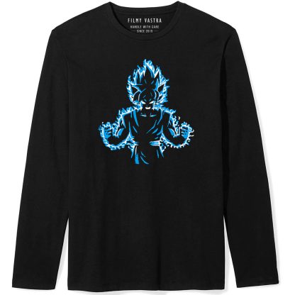 Goku GOD Black Full Sleeve T-Shirt