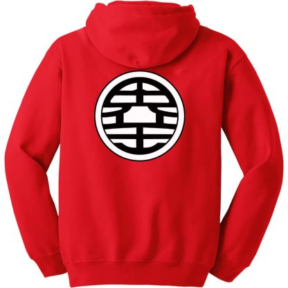 Goku Kame Symbol Red Hoodie - Image 2