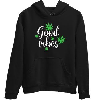 Good Vibes Black Hoodie