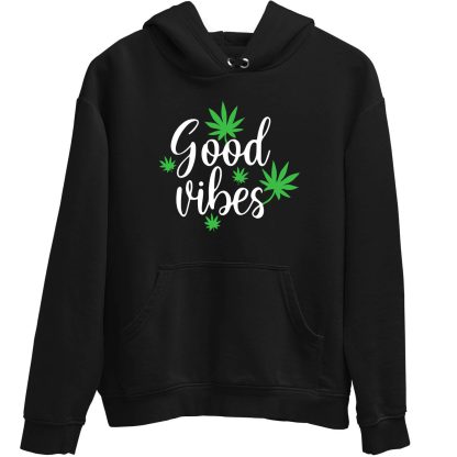Good Vibes Black Hoodie