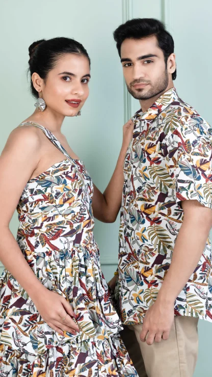 Caribbean Carnival Couple Dress - Image 3