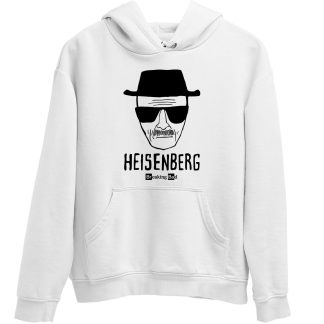 Heisenberg Breaking Bad White Hoodie