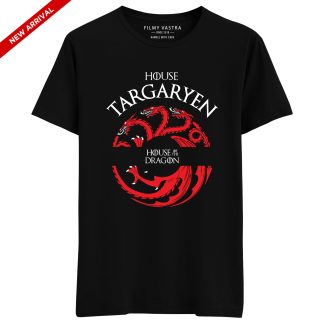 House Targaryen – House Of The Dragon Black T-Shirt