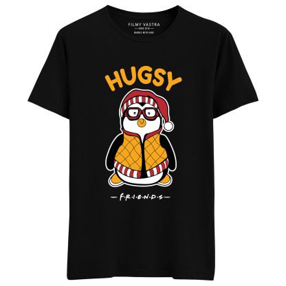 Hugsy Black T-Shirt