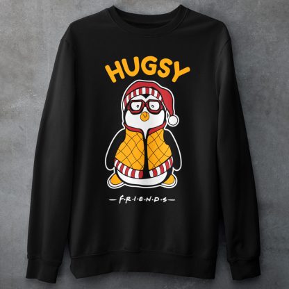 Hugsy Black Sweatshirt