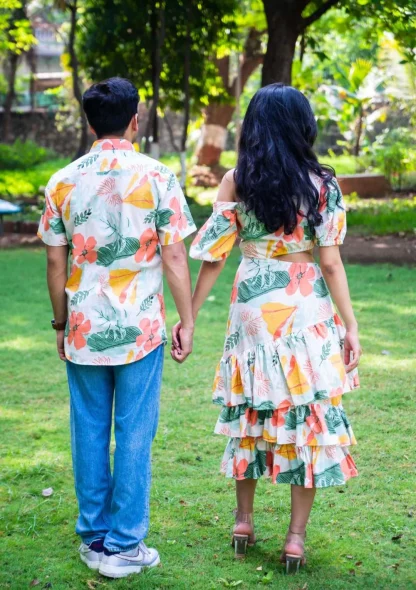 Blossom Companions Cotton Couple Dress - Image 2
