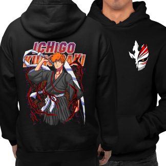 Bleach Ichigo Kurosaki Black Hoodie
