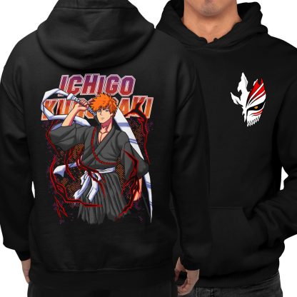 Bleach Ichigo Kurosaki Black Hoodie