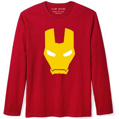 Ironman Face Full Sleeve T-Shirt