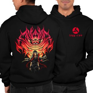 Naruto Shadowslayer Itachi Uchiha Black Hoodie