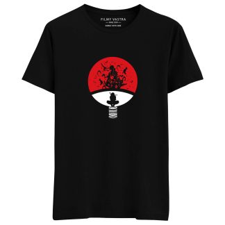 Itachi Uchiha Black T-Shirt