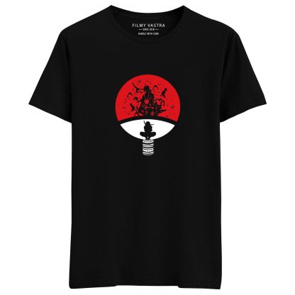 Itachi Uchiha Black T-Shirt