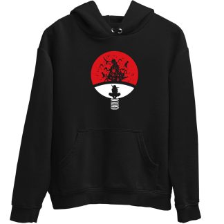 Itachi Uchiha Black Hoodie