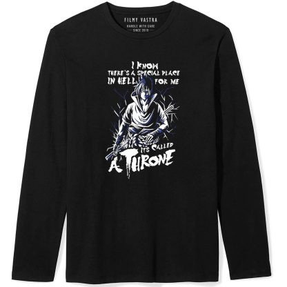 It's Called A Throne Black Full Sleeve T-Shirt
