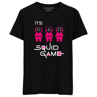 Its Squid Game Black T-Shirt