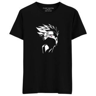Kakashi of the Sharingan Black T-Shirt