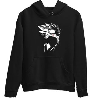 Kakashi of the Sharingan Black Hoodie
