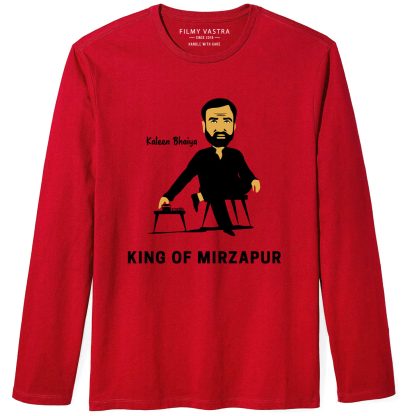 Kaleen Bhaiya – King of Mirzapur Full Sleeve T-Shirt