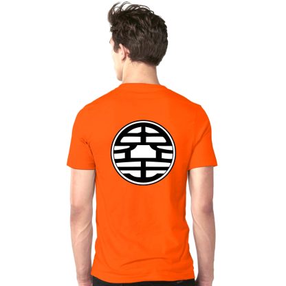 Goku Kame Symbol Orange T-Shirt - Image 2
