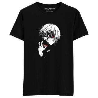 Ken Kaneki Unmasked Black T-Shirt