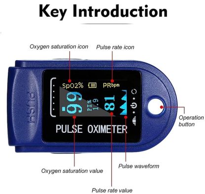 Pulse Oximeter Fingertip (Batteries Included) - Image 3