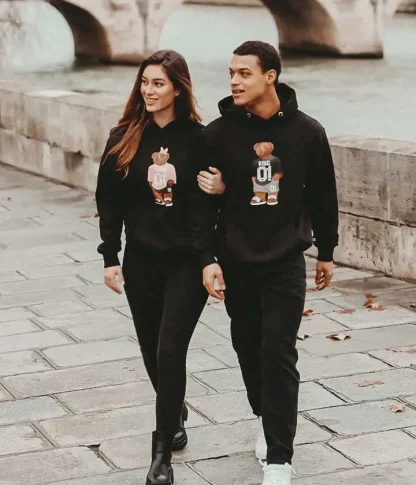 Filmy Vastra King & Queen Signature Couple Hoodie (Pack of 2)